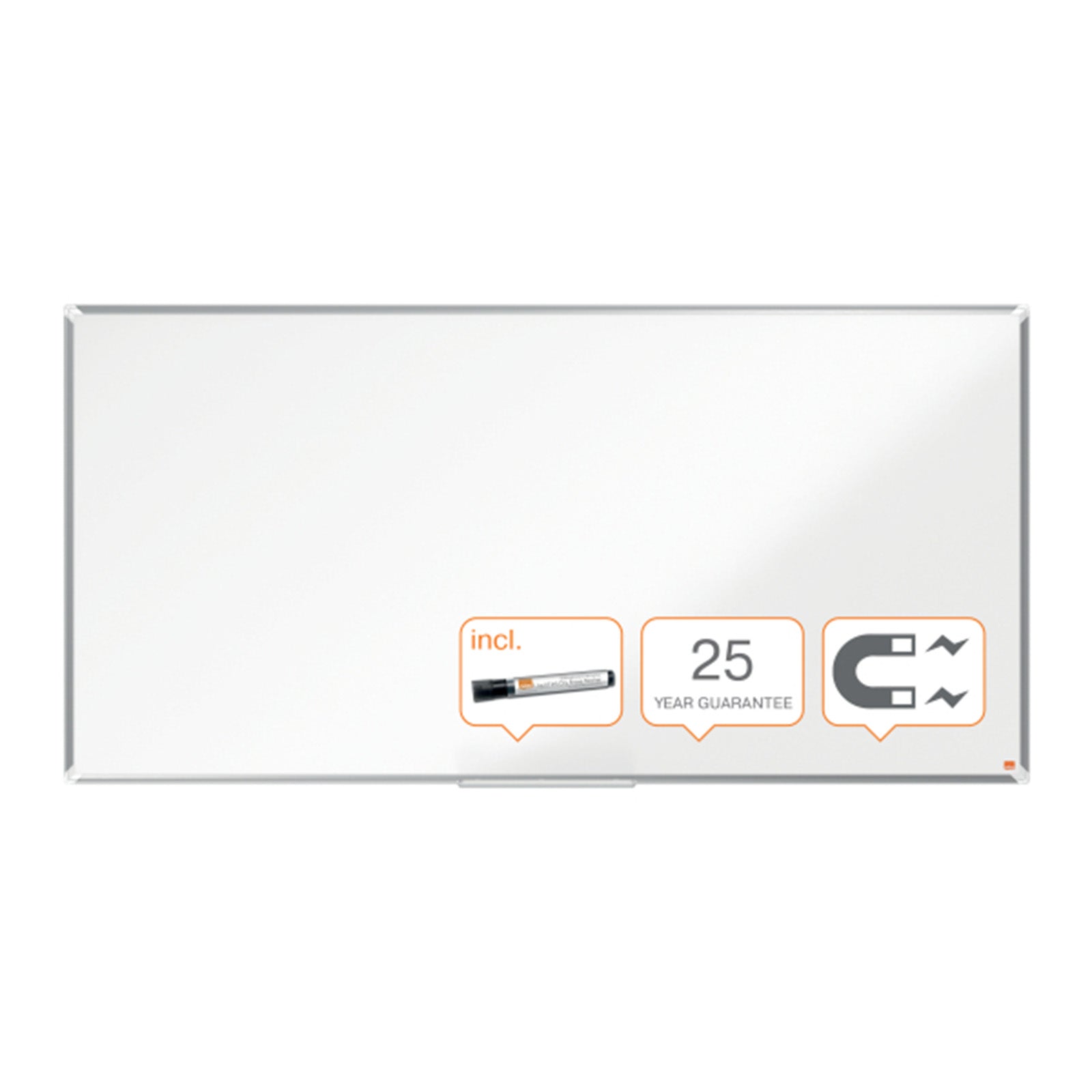 Nobo Whiteboard | Premium Plus | Speziallackiert | Magnetisch
