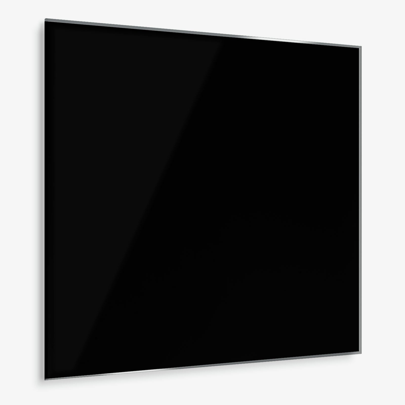 Glasboard Magnettafel 2 Größen 3 Farben | Schwarz