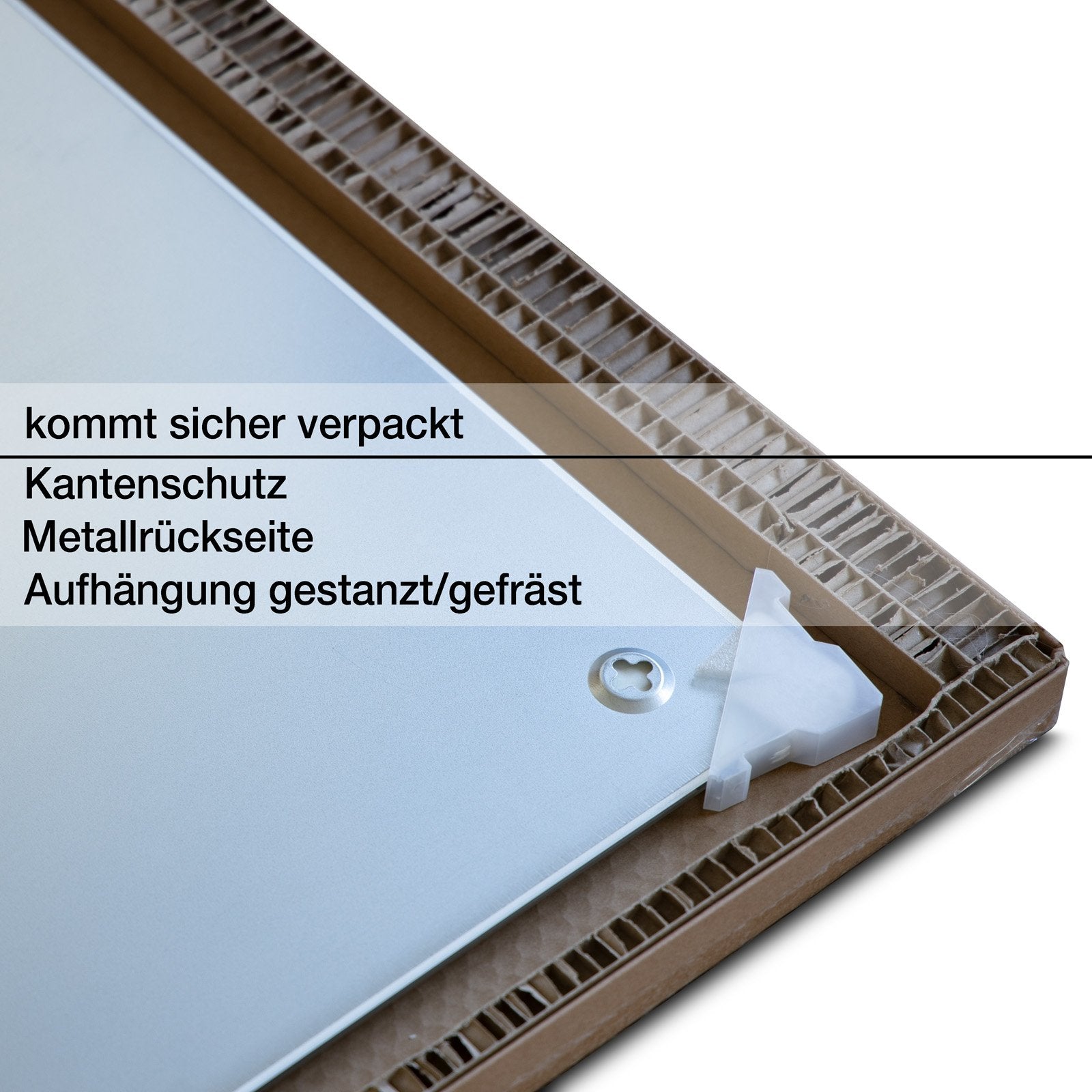 Glas-Whiteboard | Sicherheitsglas | Rahmenlos | 10 Größen