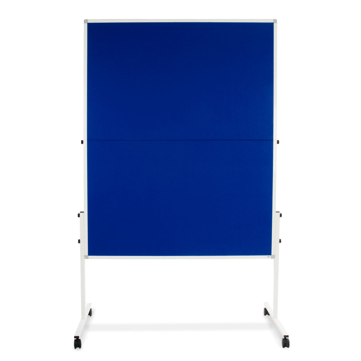 Filz-Moderationstafel Klappbar Mit Rollen 150x120 cm 2 Farben | Blau