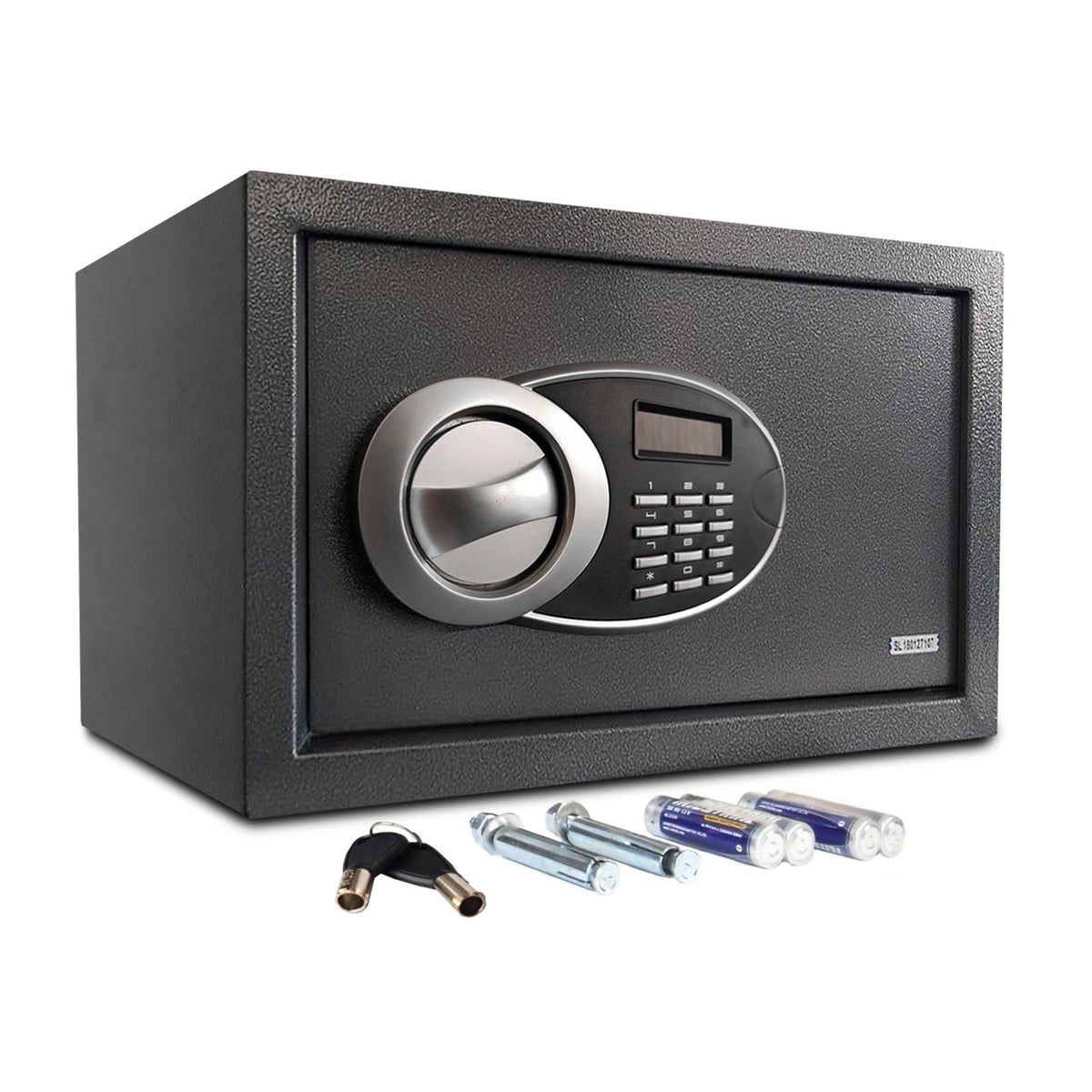 Tresor | KryptoSafe | Elektronisches Schloss mit LCD-Display