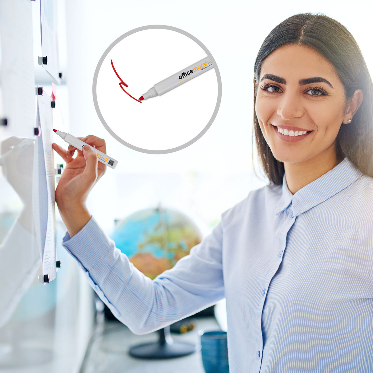 Boardmarker-Set | rot | 10 Stück