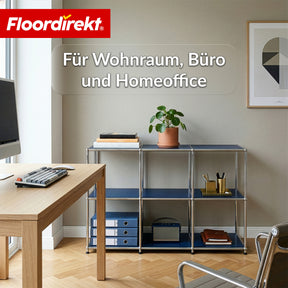 Metallregal | Concept Epure MK-018 | 3 Ablagen Standregal | Sideboard & Lowboard | Offenes Bücherregal