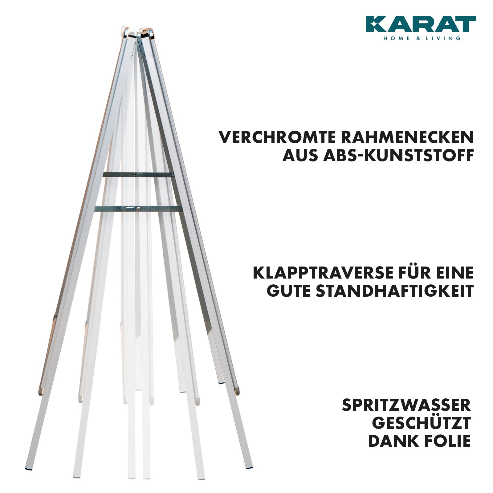 DISPLAY SALES Kundenstopper wetterfest A1 silber SLIM | Plakatständer mit 32 mm Rondo-Profil für DIN A1 Plakate | Poster Aufsteller mit DISPLAY SALES Kundenstopper wetterfest A1 silber SLIM | Plakatständer mit 32 mm Rondo-Profil für DIN A1 Plakate | Poster Aufsteller mit