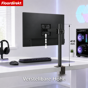 T1_Schwarz | Einarm für 1 Monitor