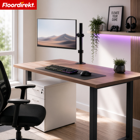 F4_Schwarz | Einarm für 1 Monitor