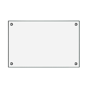 Magnetisches Glas-Whiteboard | 3 Größen | 2 Farben