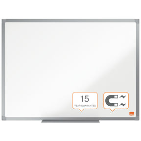 Nobo Whiteboard | Lackierter Stahl | Inklusive Stiftablage
