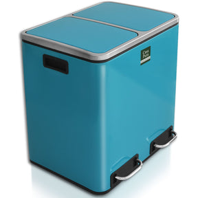 Mülleimer Felix Trennsystem In 4 Farben 30 oder 60 Liter | Blau