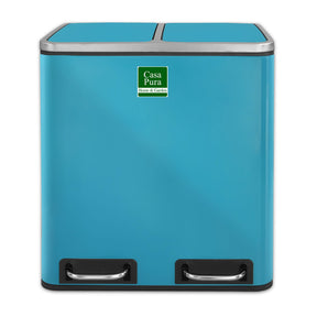 Mülleimer Felix Trennsystem In 4 Farben 30 oder 60 Liter | Blau