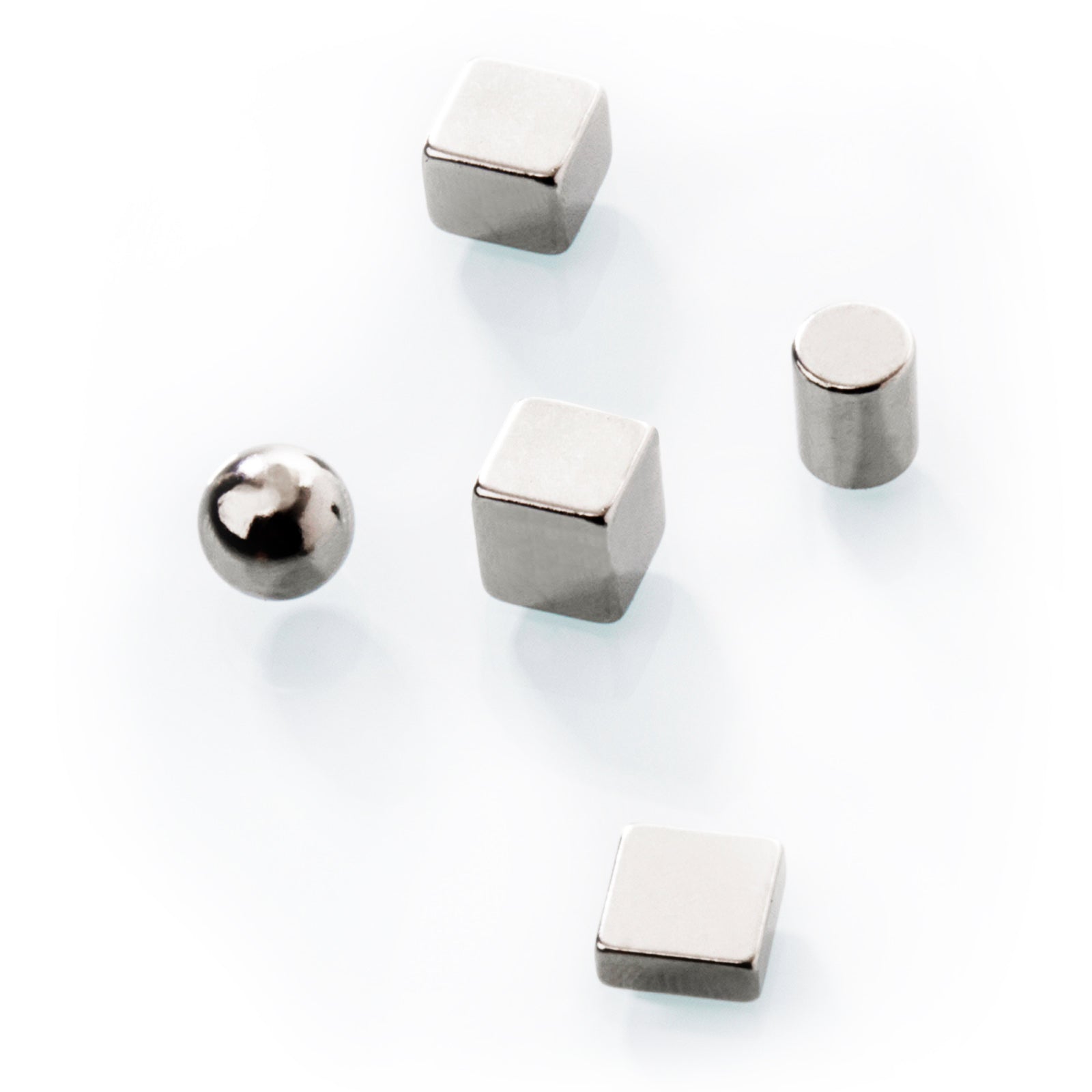 Neodym-Power Mini-Magnete | 4 Stück | 5 Formen