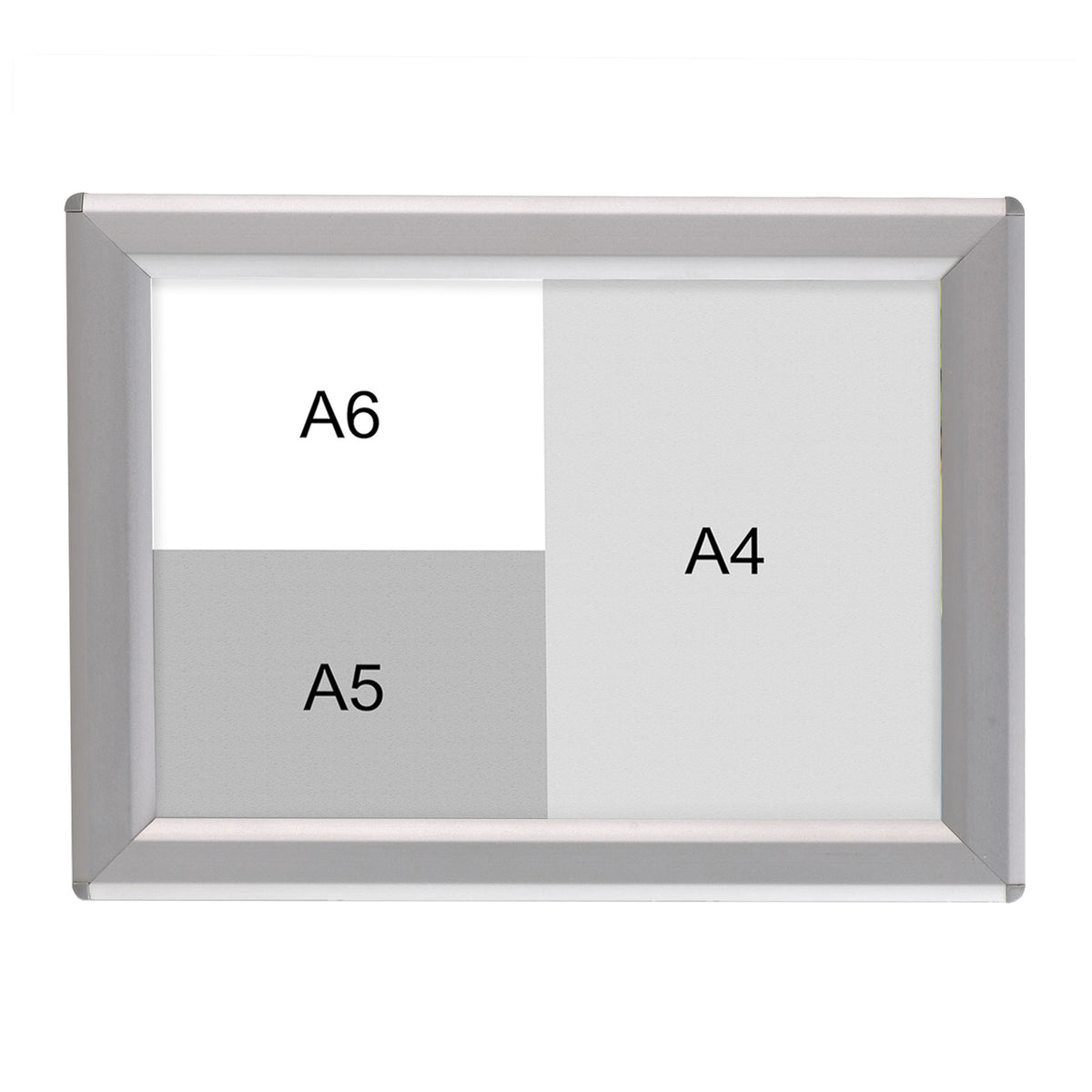 Wechselrahmen Opti-Clic | Rahmenbreite: 14 mm | Größen A4 bis A6