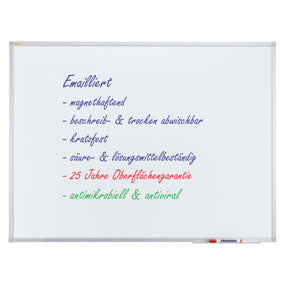Nobo Whiteboard | Speziallackiert | Recyclebares Material | Leichte Reinigung