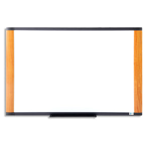 Whiteboard Pearl lackiert 4 Größen 3 Farben | Satin-Nussbaum