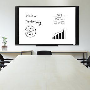 Whiteboard Pearl lackiert  4 Größen 3 Farben | Saphir-Schwarz