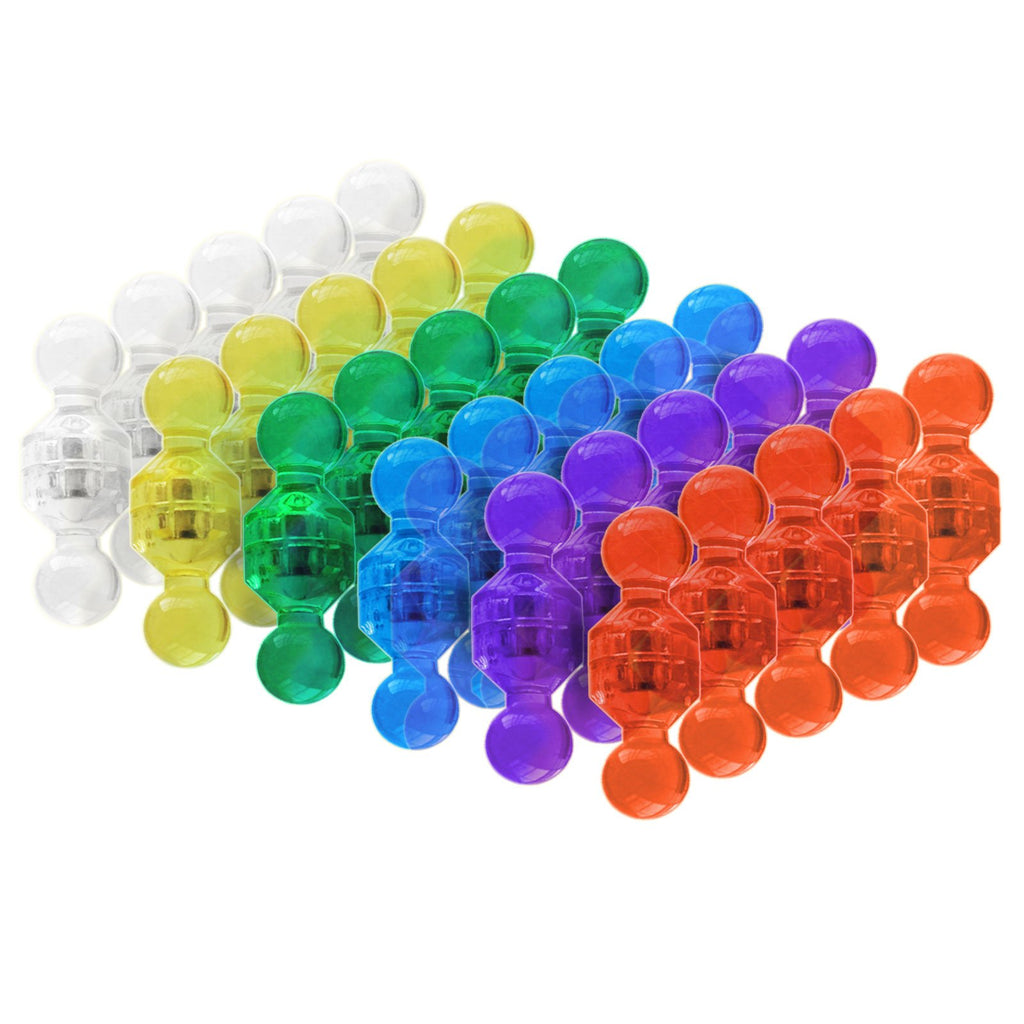 Neodym-Magnete | Push-Pins | 6 Farben | Verschiedene Sets