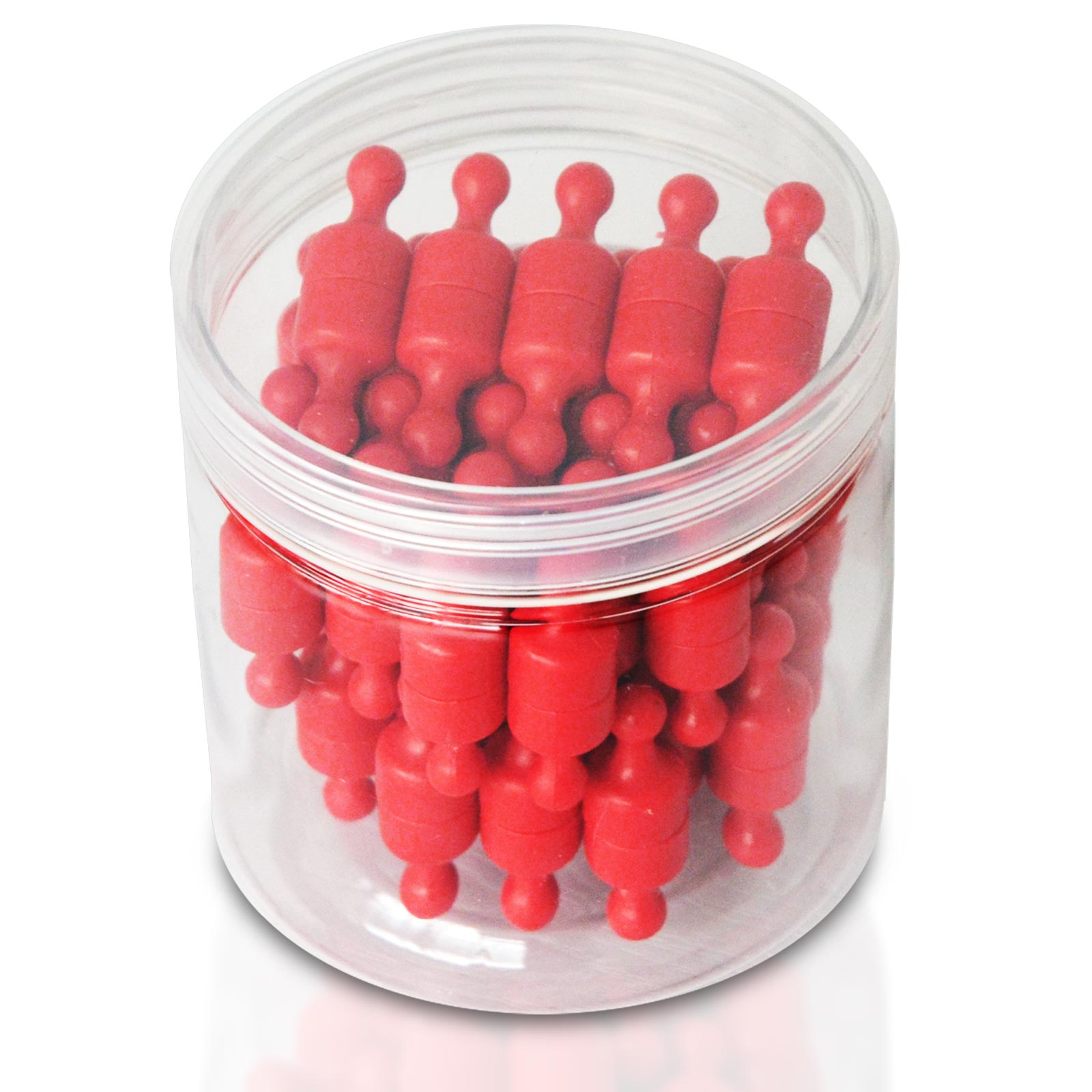 Neodym-Magnete Schach-Pins Viele Farben | Rot