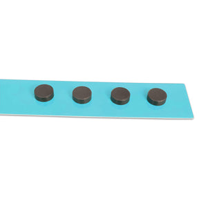 4er-Set Magnetleisten  2 Längen  5 Farben | Hellblau