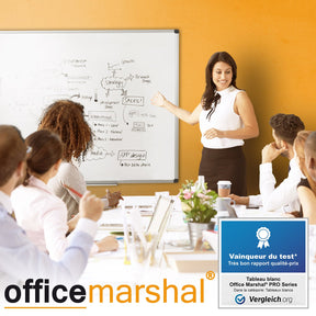Whiteboard | Office Marshal Profi | Lackiert | 12 Größen